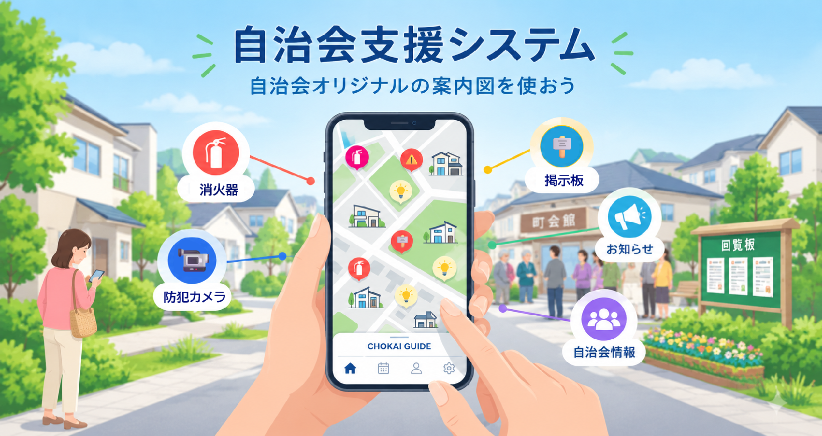 町会案内図
